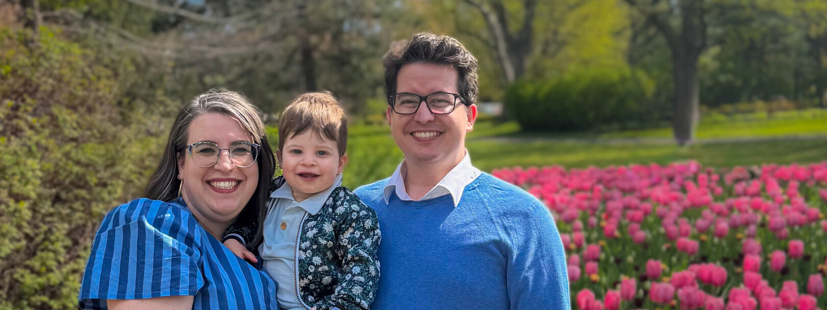 Brandon and Rachel Bay with their family